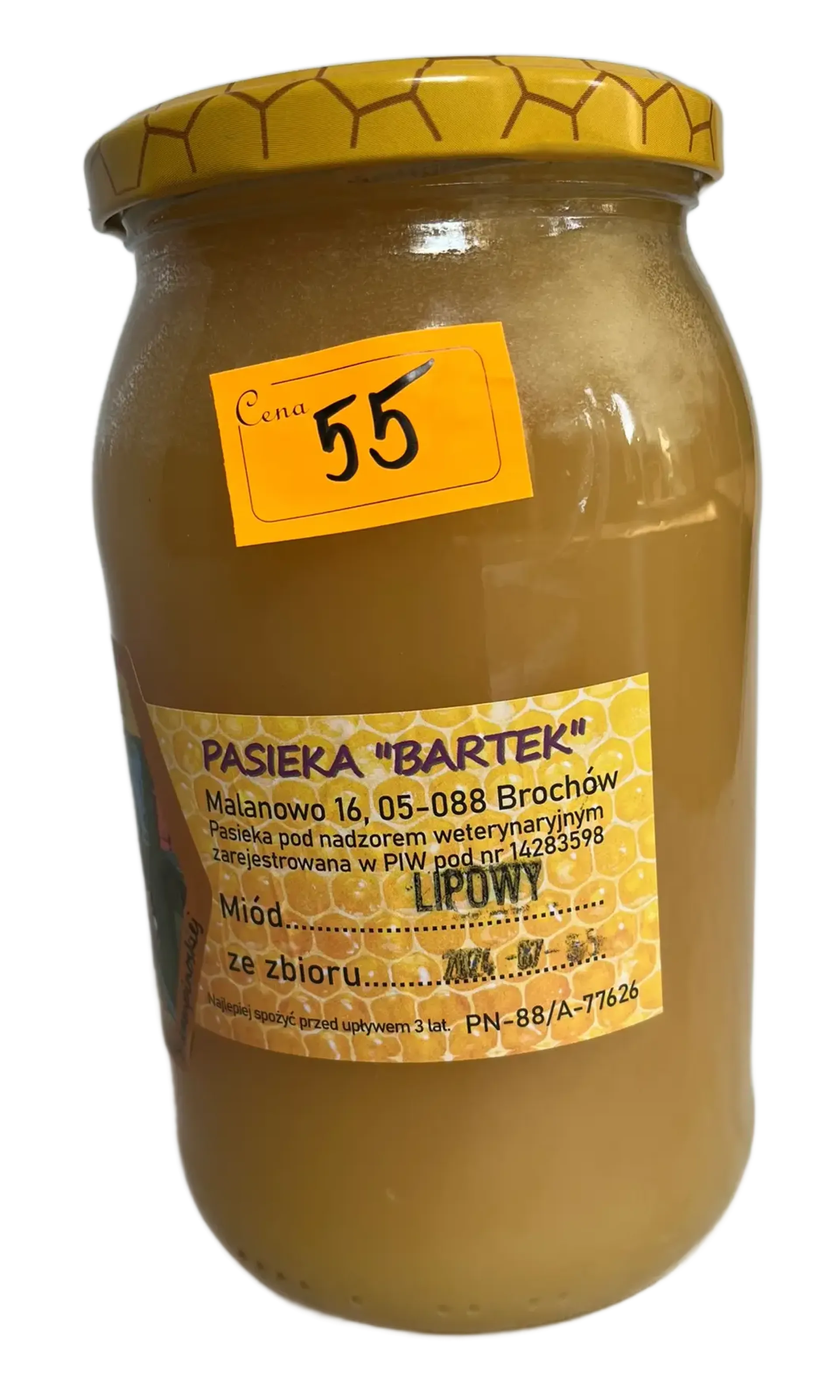 Miód lipowy 1250g