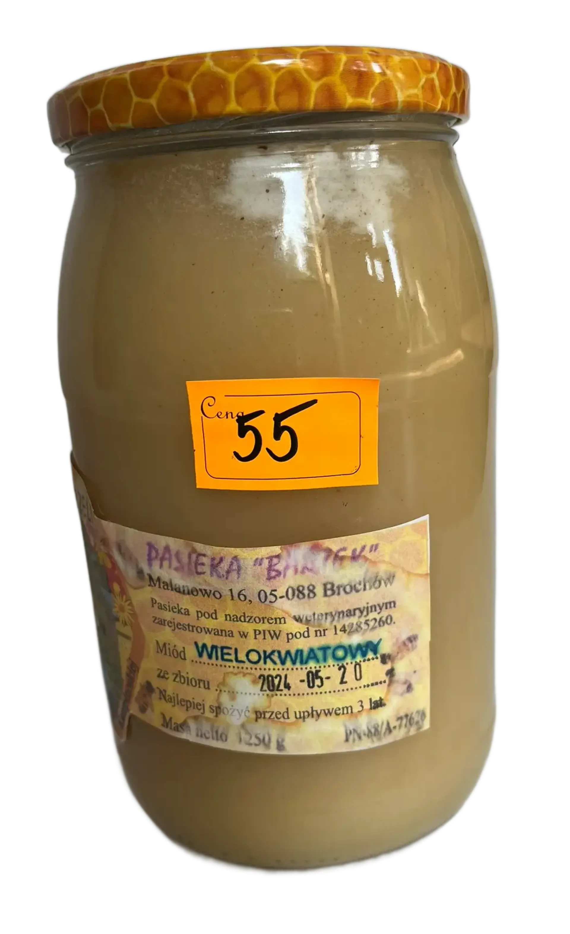 Miód wielokwiatowy 1250g