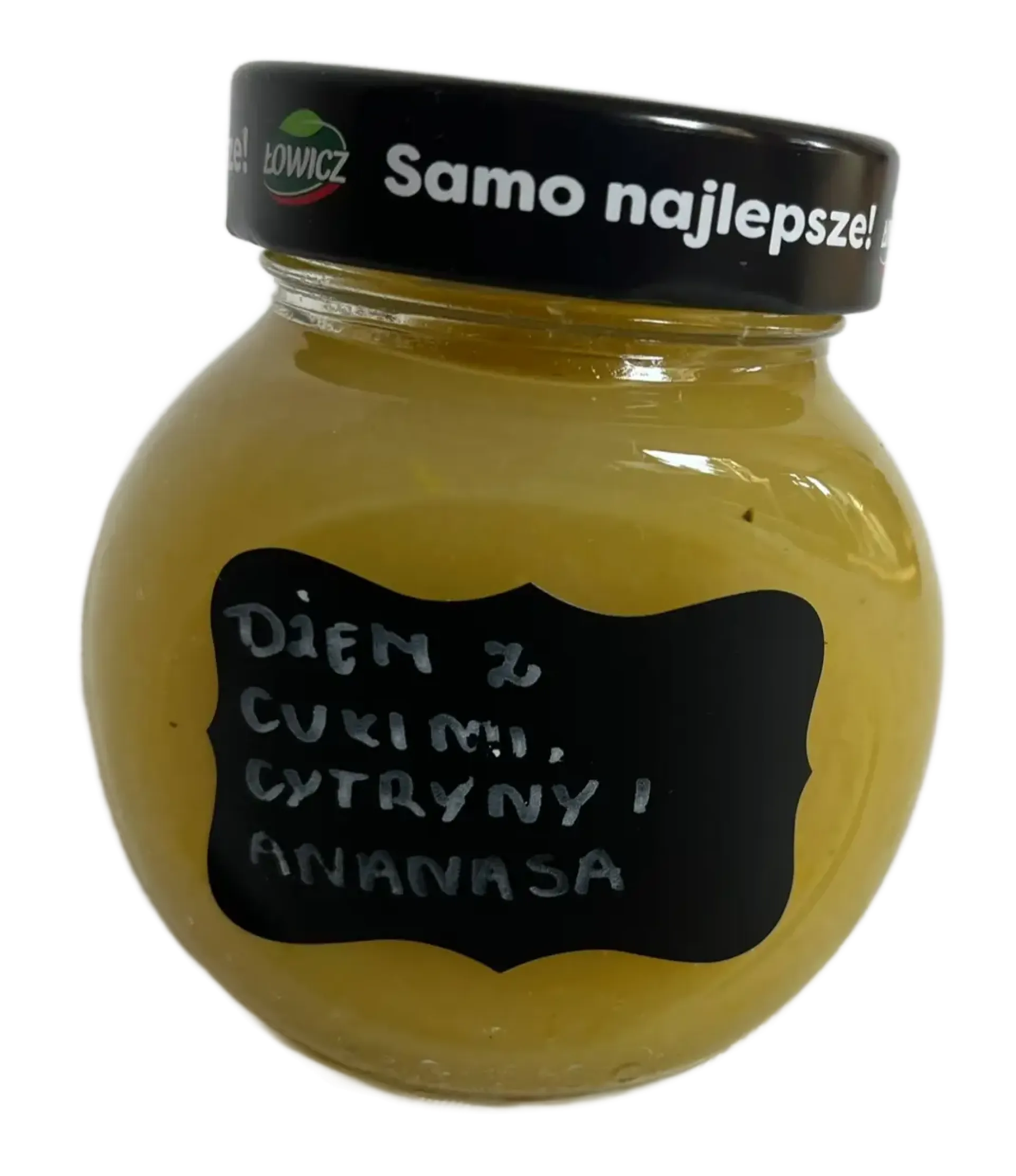 Dżem z cukinii, cytryny i ananasa MAŁY