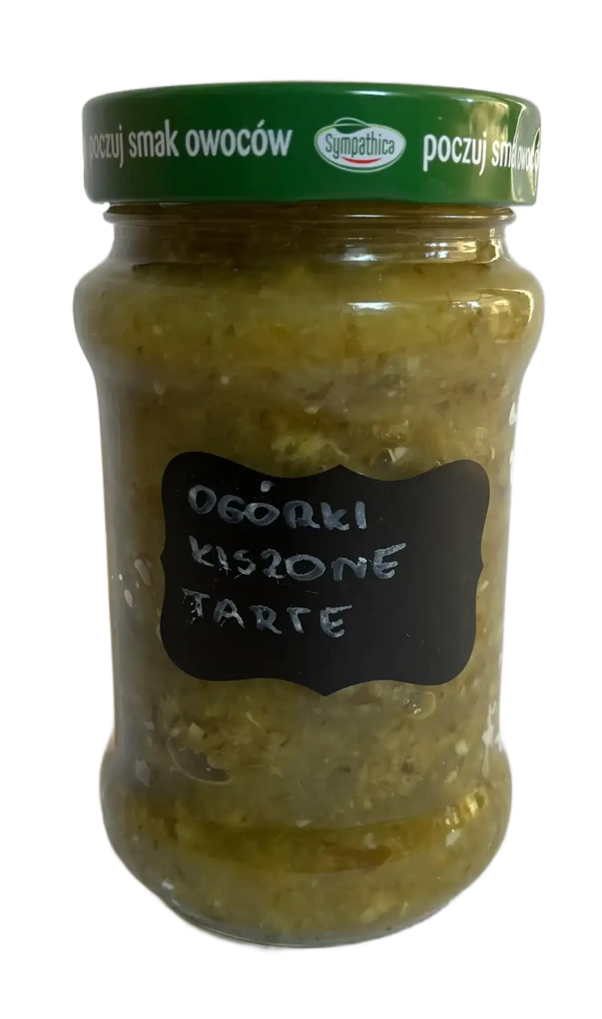 Ogórki kiszone tarte