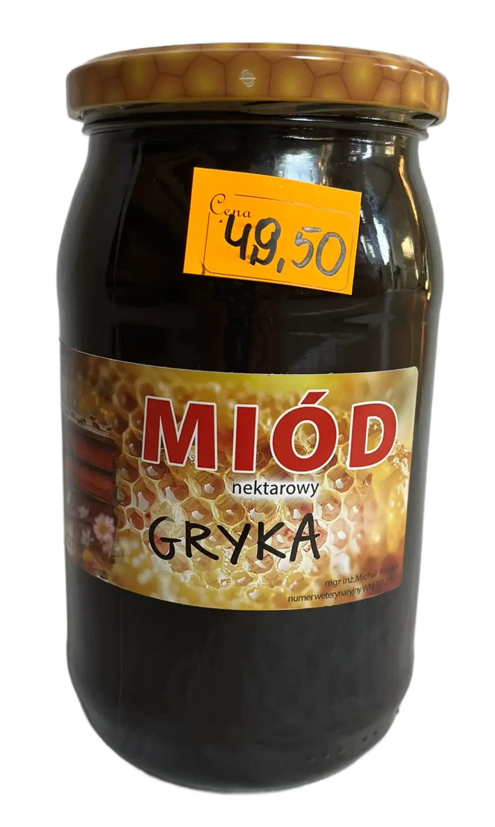 Miód gryczany 1100g