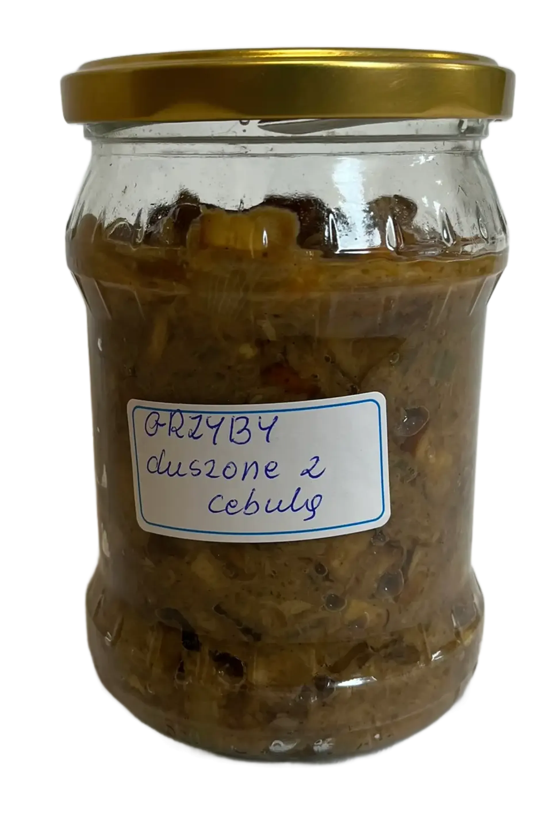 Grzyby duszone z cebulą