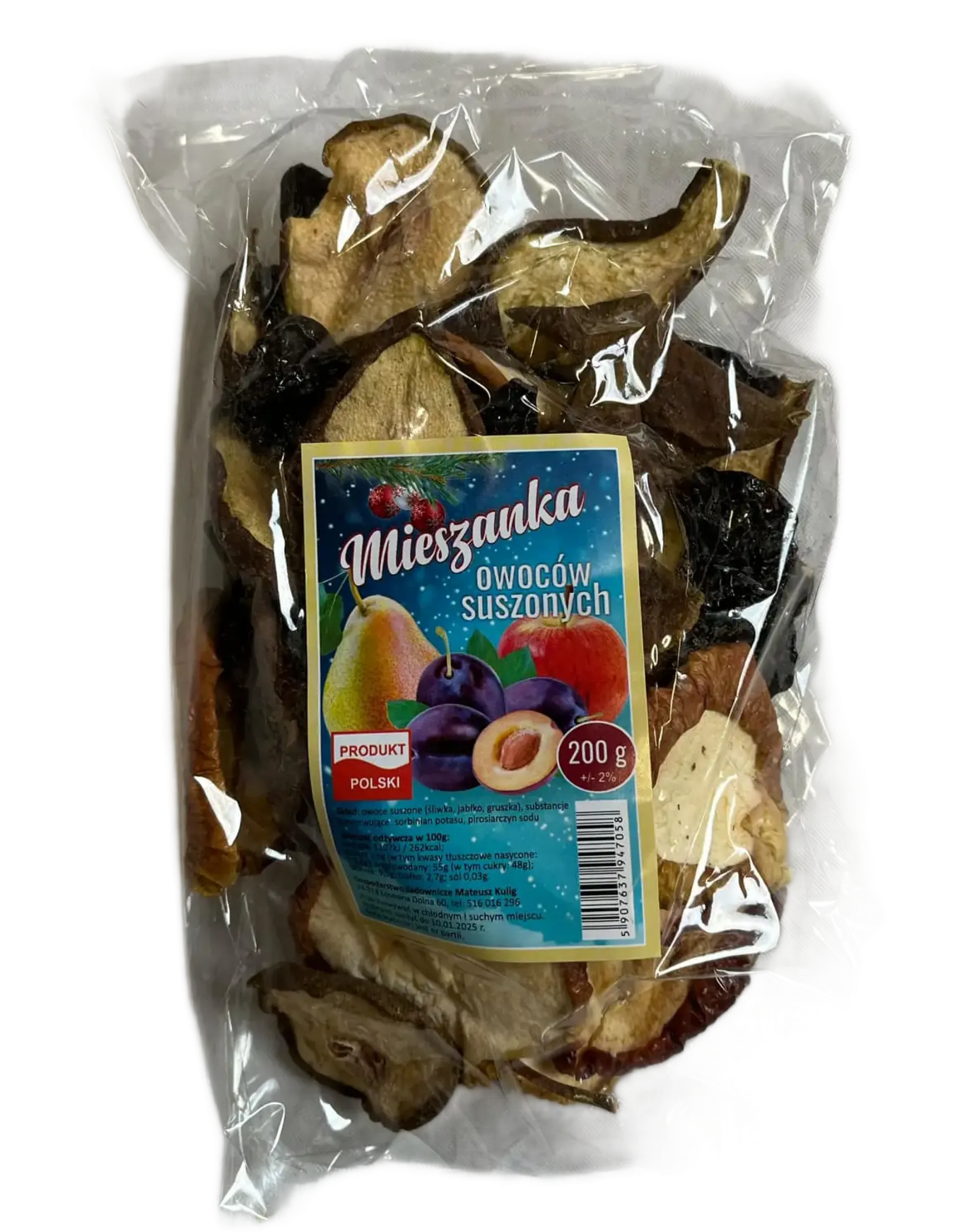 Mieszanka owoców suszonych